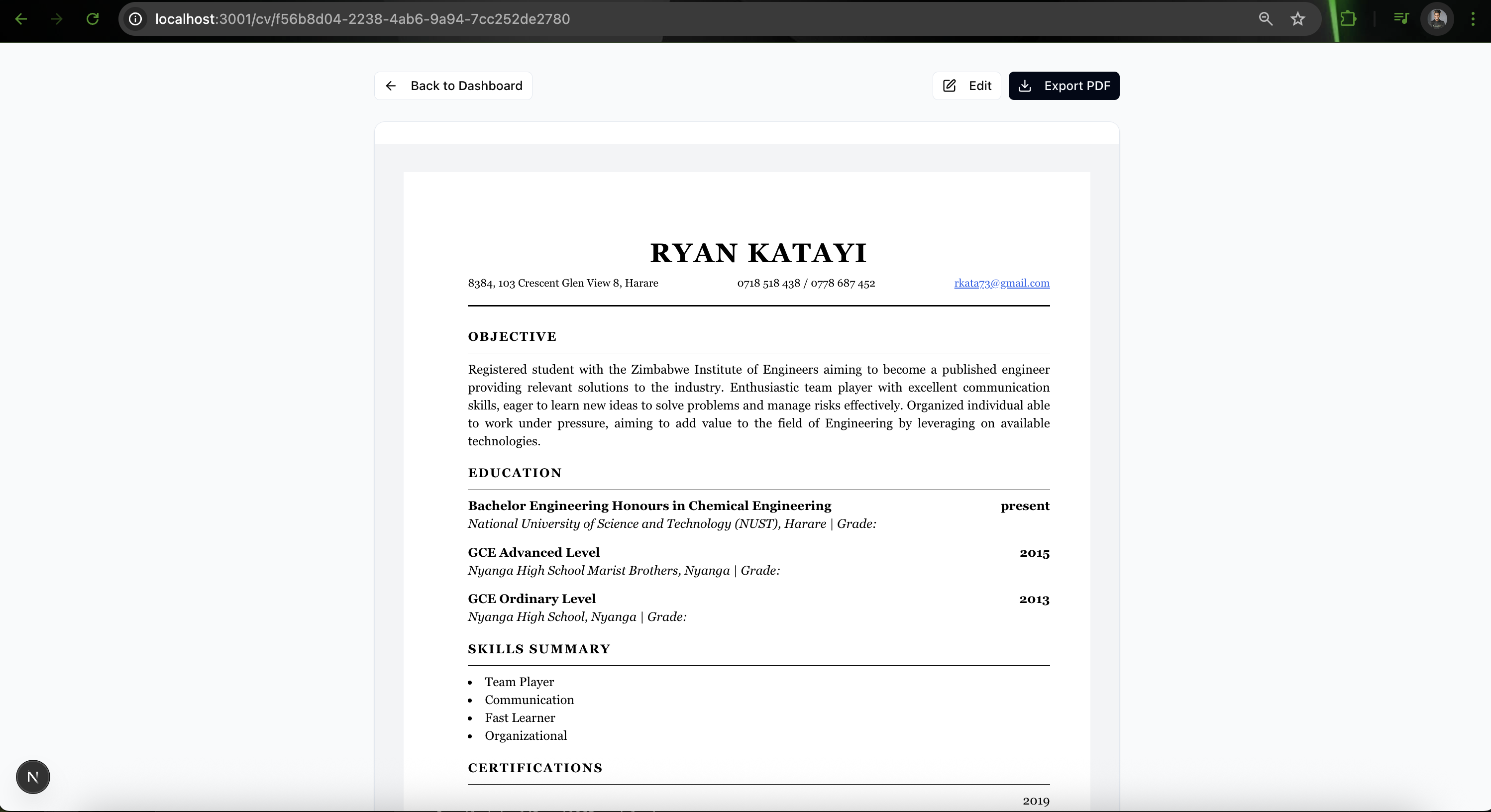 CareerCraft AI